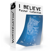 Load image into Gallery viewer, I Believe Posters All Colours And Formats