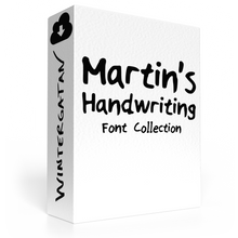 Load image into Gallery viewer, Martin&#39;s Handwriting Font Collection
