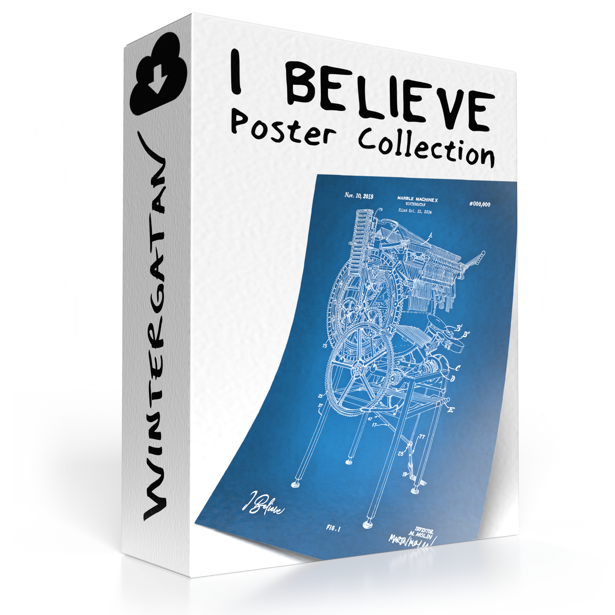 I Believe Posters All Colours And Formats – WINTERGATAN